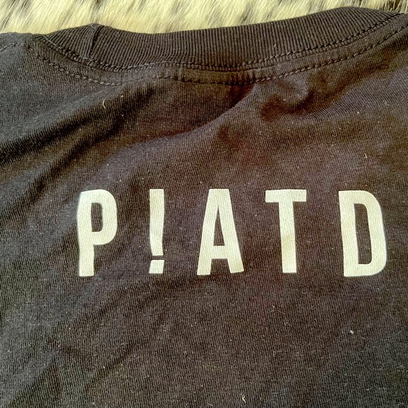 NWOT P!ATD, Panic at the Disco black tee - Picture 3 of 5